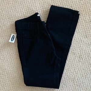 NWT Old Navy Kids Skinny Black Pants 10